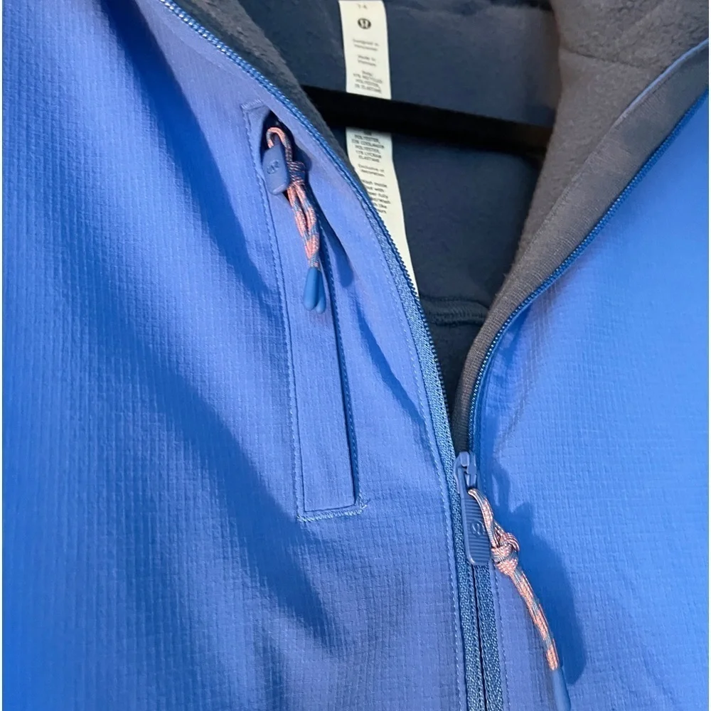 NWT Lululemon Fleece + Ripstop Hiking Pullover